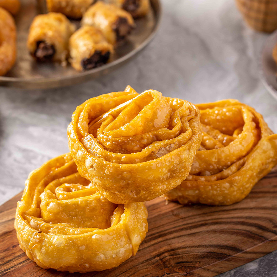 🍯 דבלה לובית מסורתית – שושני בצק מתוקות מהתנור של סבתא
