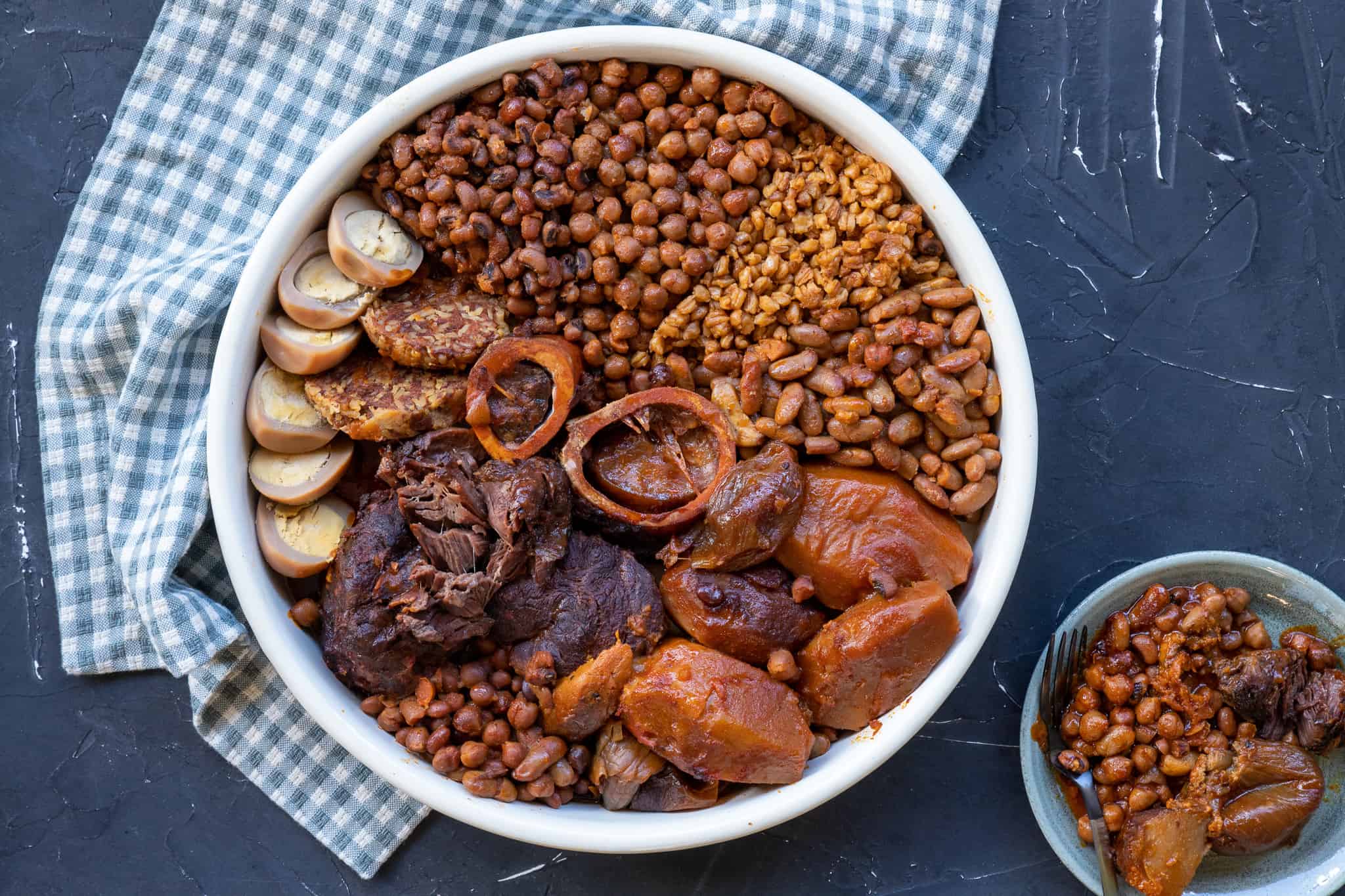 🥘 דפינה מרוקאית מסורתית – החמין של שבת
