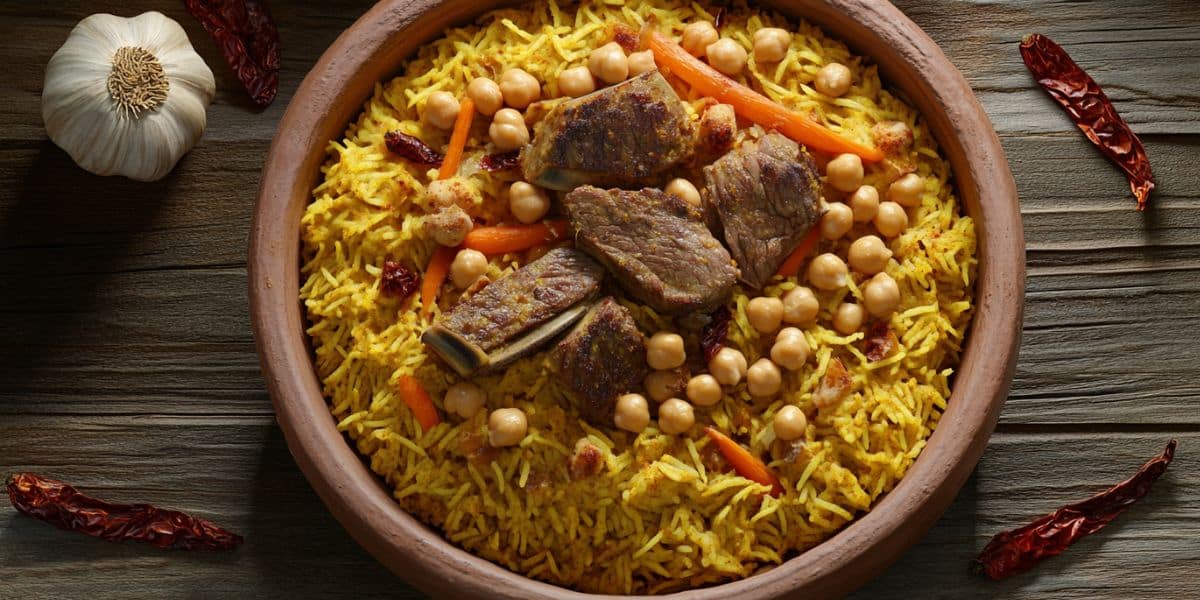 🥘 מתכון – אושפלואו (אוֹש) בוכרי מסורתי