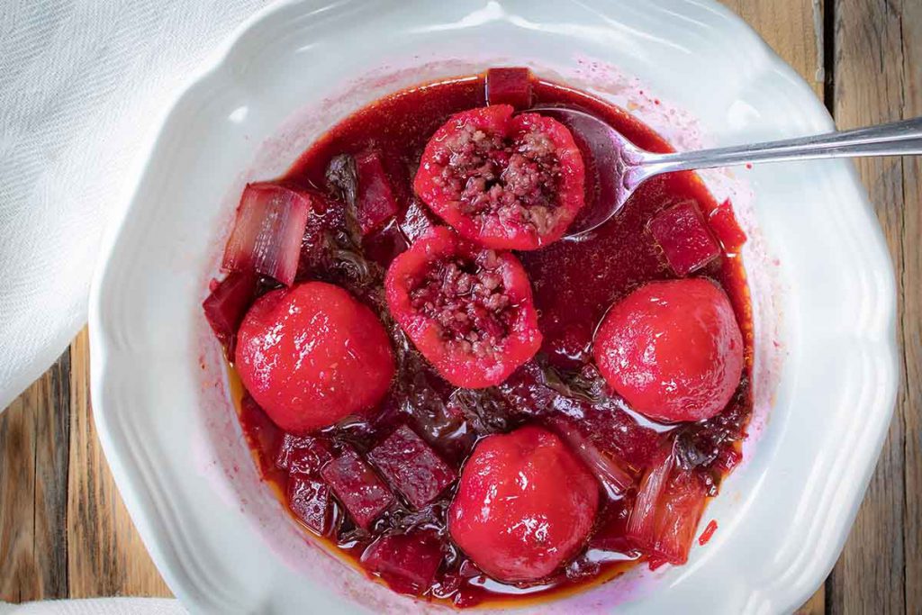 🥬 קובה סלק כורדית – חמוסטה אדומה מהרי כורדיסטן
